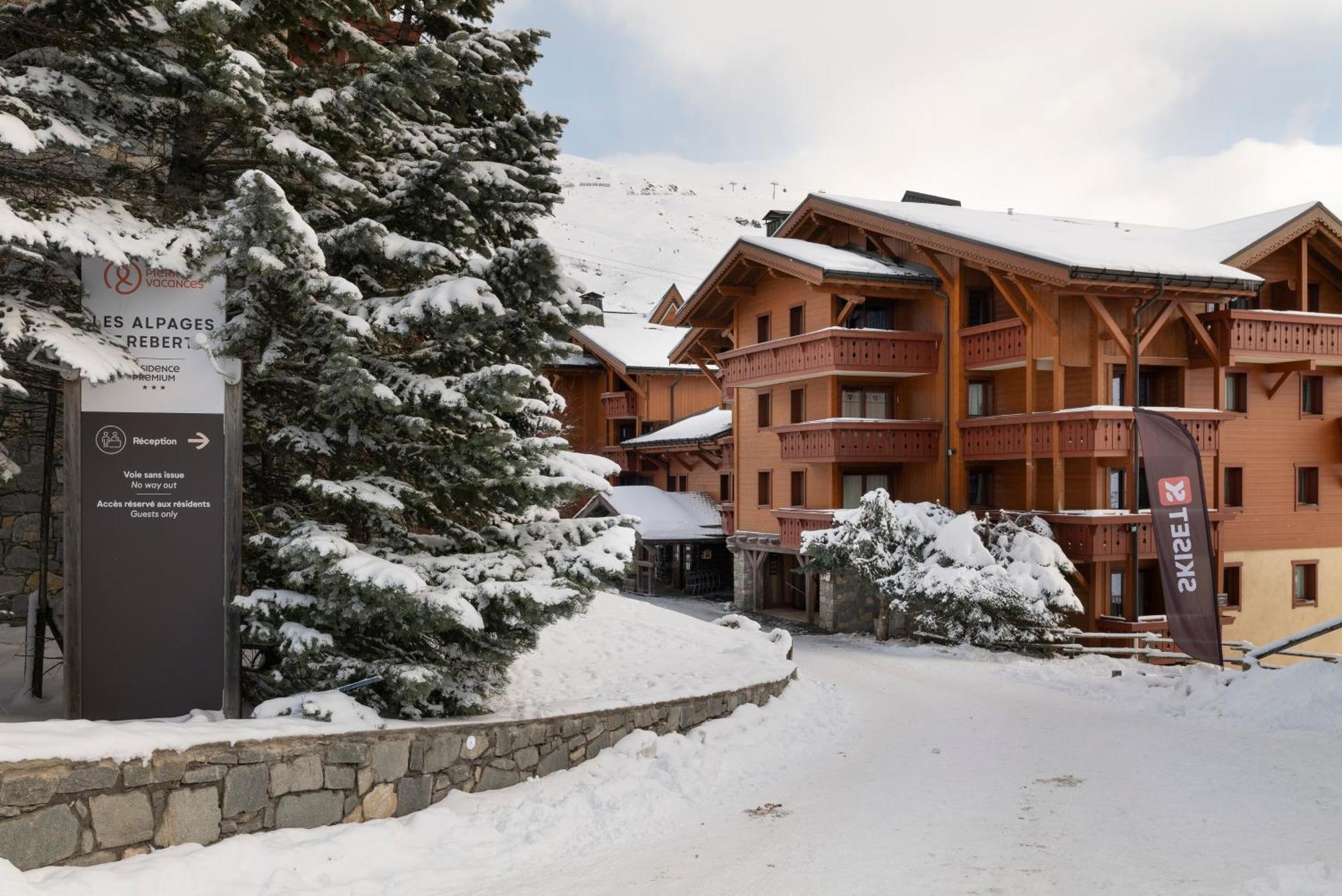 Residence Pierre & Vacances Premium Les Alpages De Reberty Les Menuires Exterior foto
